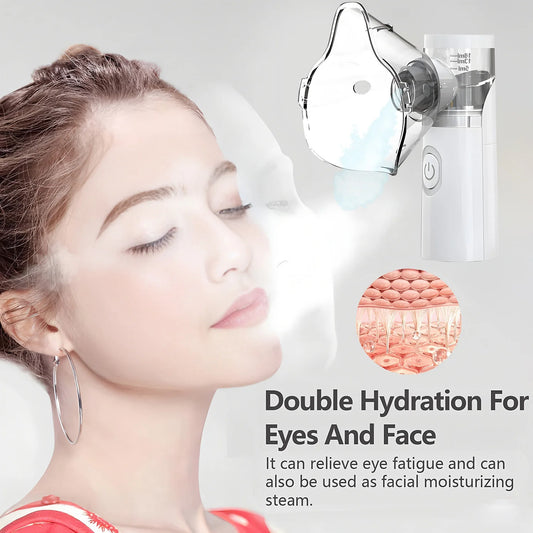 Portable Mini Facial Steamer Nano Mist Sprayer Humidifier