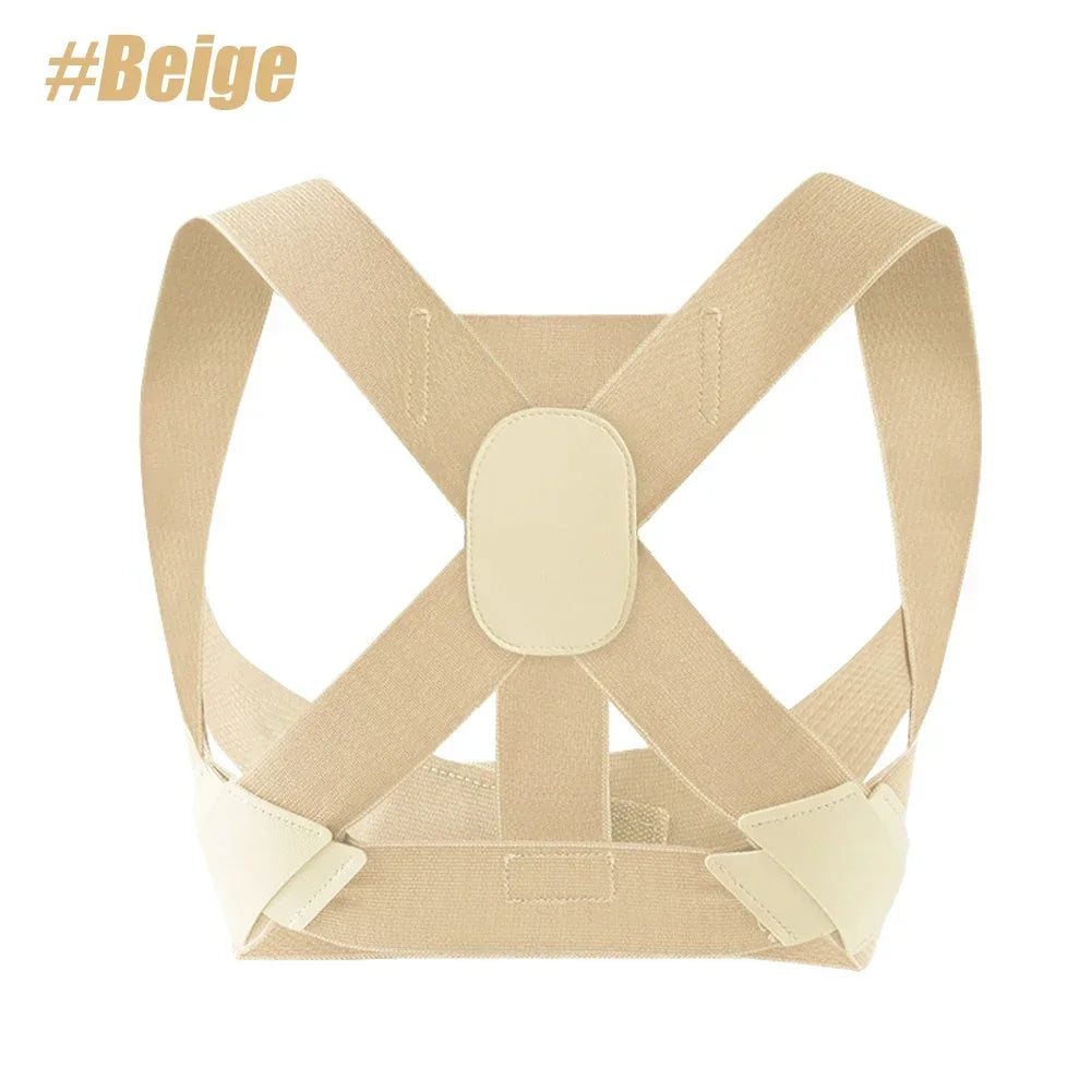 Posture Corrector-Back Brace for Men Women- Fully Adjustable Straightener for Mid,Upper Spine Support- Neck,Shoulder,Clavicle