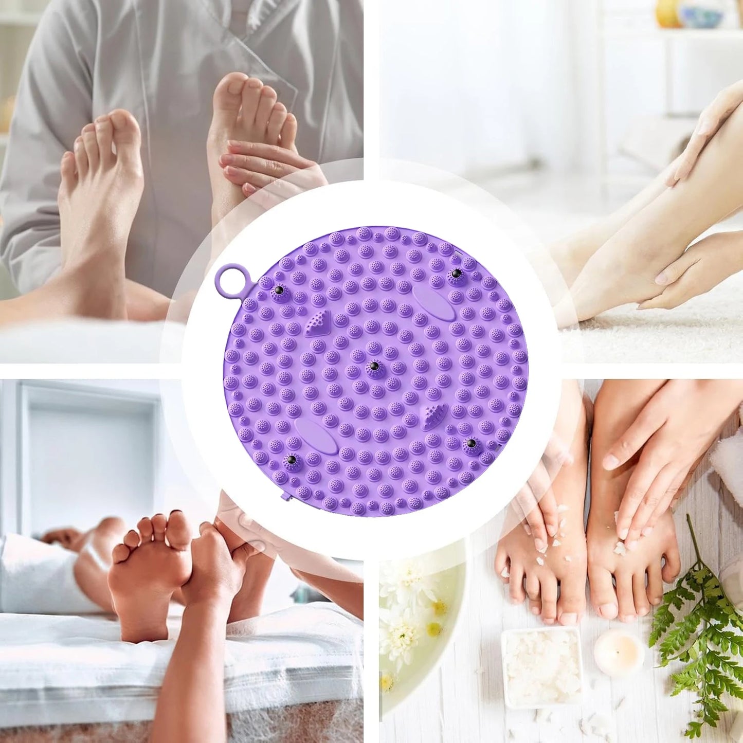 Finger Pressure Board AcupressureMat Foot Massage Mat Magnetic Therapy