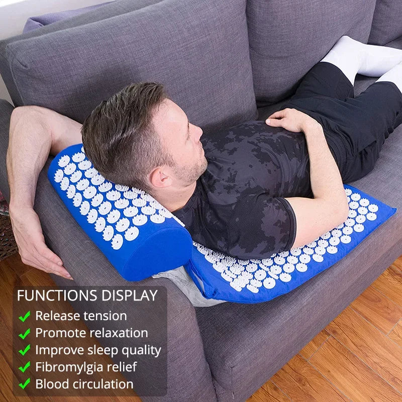 acupressure mat and pillow set