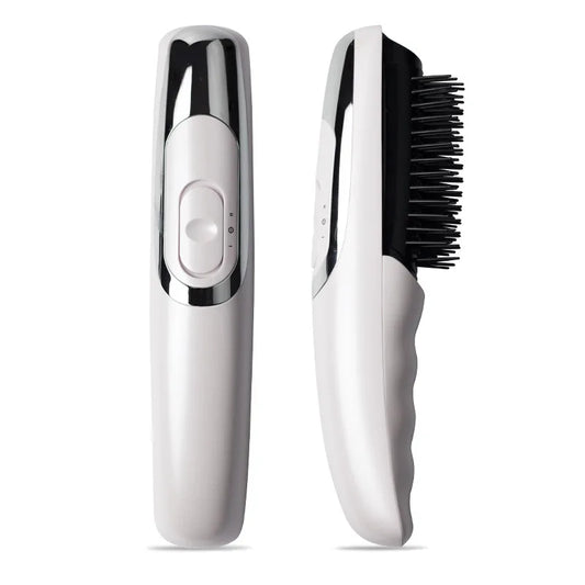 2in1 Electric Massage Comb Portable Laser Red Light Hair Growth Vibration Head Massager Anti-Hair Loss Scalp Meridians Brush