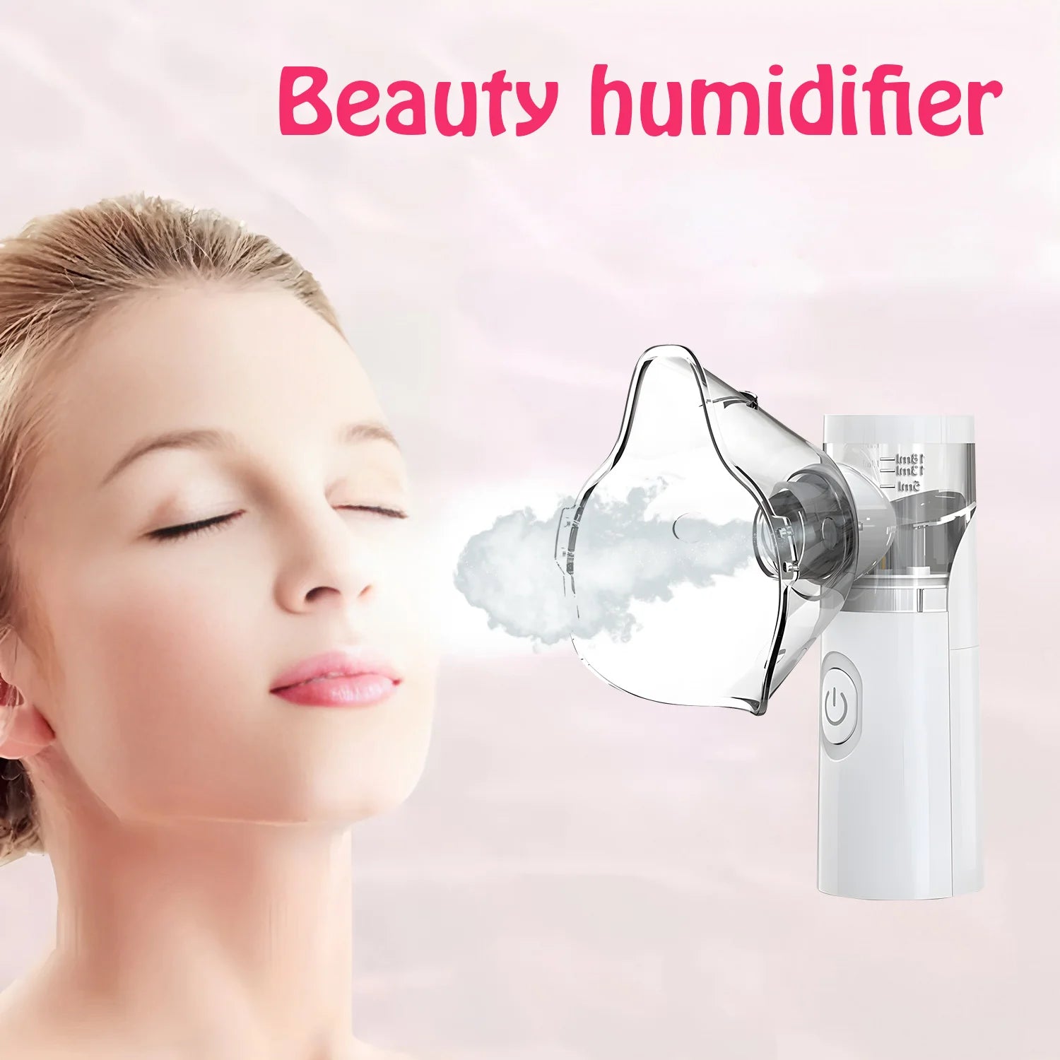 Portable Mini Facial Steamer Nano Mist Sprayer Humidifier